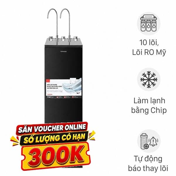 Máy lọc nước RO nóng nguội lạnh Hydrogen Toshiba TWP-WA2SVN(K) 10 lõi