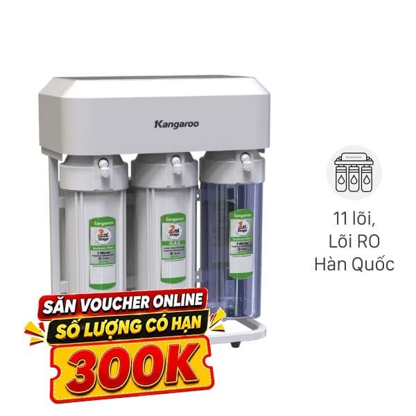 Máy lọc nước RO Hydrogen Kangaroo KG11K5-H1G 11 lõi