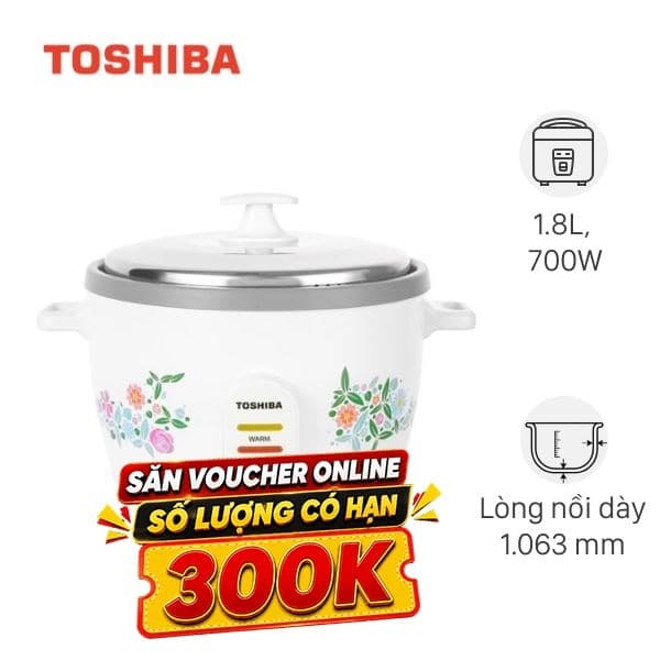 Toshiba 1.8 lít RC-18MH1PV (F) 1.8 lít