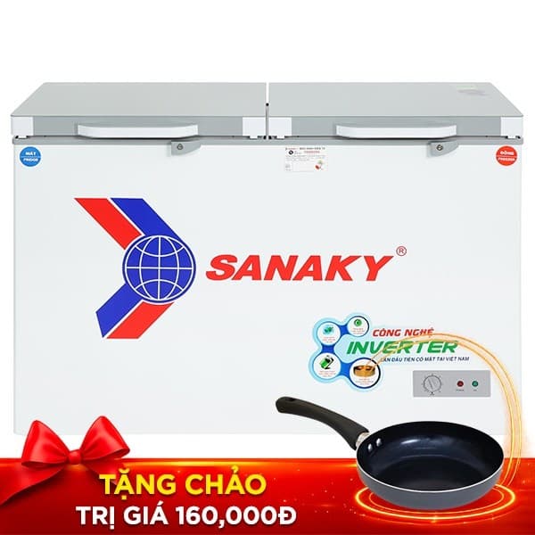 Sanaky Inverter 260 lít VH-3699W4K 260 lít