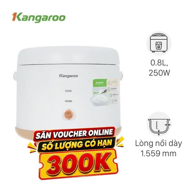 Kangaroo 0.8 lít KGRC08M3 0.8 lít