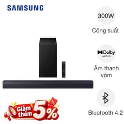 Bộ loa thanh Samsung HW-B450F/XV 300W