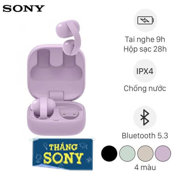 Tai nghe không dây Sony Clip WF-LC900