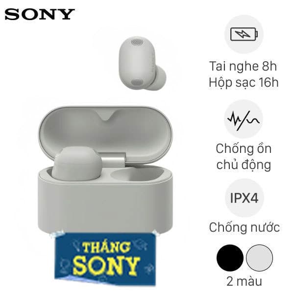 Tai nghe không dây chống ồn Sony WF-1000XM6
