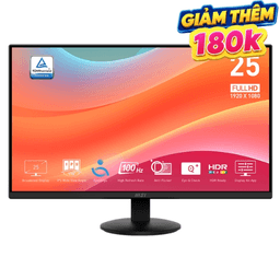 MSI PRO MP252L FHD/IPS/100Hz/1ms 24.5"