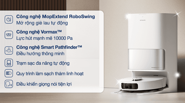 Robot hút bụi lau nhà Dreame L10S Ultra Gen 2.0