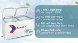Sanaky Inverter 305 lít TD.VH4099A4K 305 lít