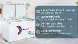 Sanaky Inverter 365 Lít VH-5699W3 365 lít
