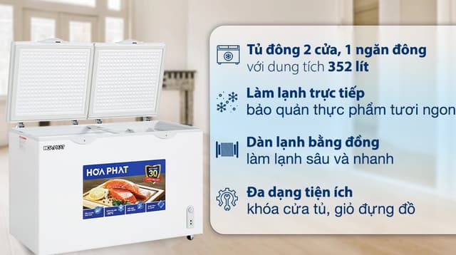 Hoà Phát 352 Lít HPF AD6352 352 lít