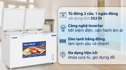 Hoà Phát Inverter 352 Lít HPF AD8352 352 lít