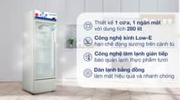 Hoà Phát 280 lít HSR D6280 280 lít