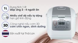 Toshiba 1 lít RC-10NMFVN (WT) 1 lít
