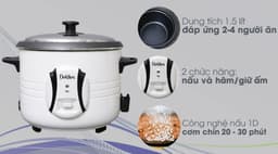 Delites 1.5 lít NCR1502 1.5 lít
