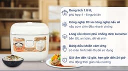 Tefal 1.8 lít Delirice RK7711Y0 1.8 lít
