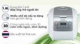 Toshiba 1.8 lít RC-18NMFVN (WT) 1.8 lít