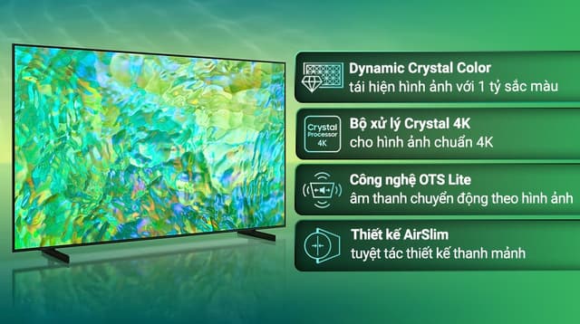 Samsung 4K UA43CU8000 43"