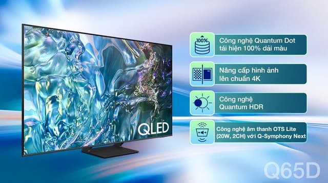 Samsung 4K QA55Q65D 55"