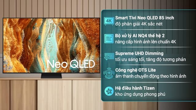 Samsung AI 4K QA85QN70F 85"