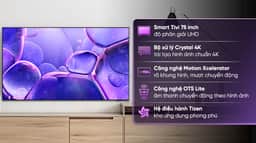Samsung 4K UA75U8500F 75"