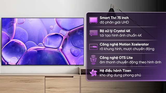 Samsung 4K UA75U8500F 75"