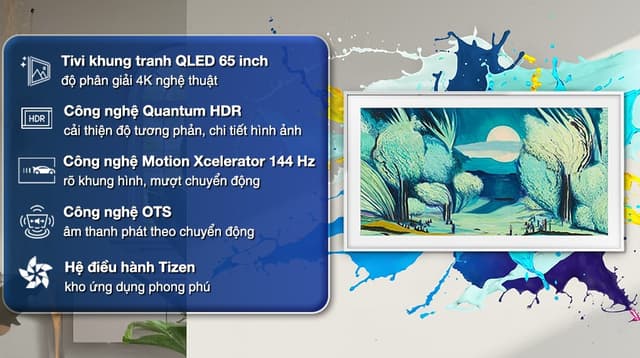 Samsung AI 4K QA65LS03F 65"
