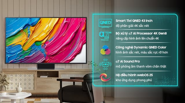 LG AI 4K 43QNED81ASA 43"