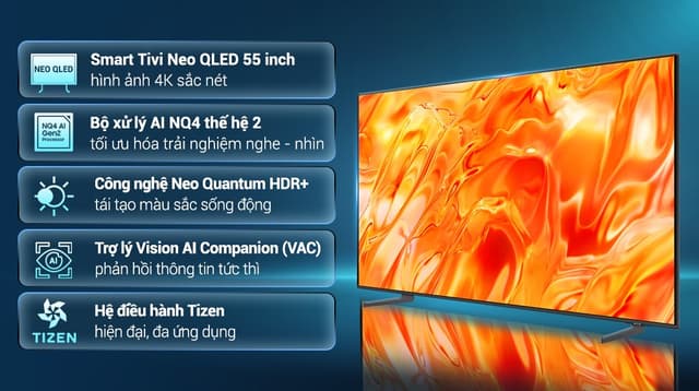 Samsung AI 4K QA55QN70HA 55"