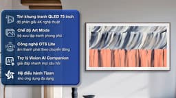 Samsung AI 4K QA75LS03HE 75"