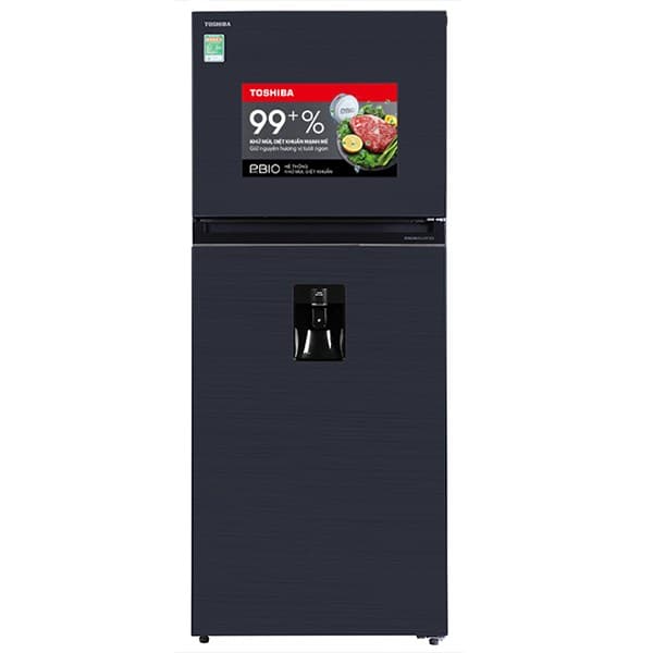 Toshiba Inverter 407 lít GR-RT535WE-PMV(06)-MG 407 lít