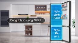 Panasonic Inverter 325 lít NR-BC361VGMV 325 lít