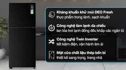 Aqua Inverter 189 lít AQR-T220FA (FB) 189 lít