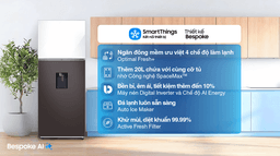 Samsung Inverter 406 lít Bespoke RT42CB6784C3SV 406 lít