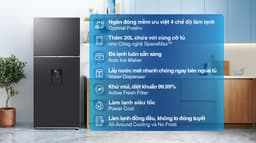 Samsung Inverter 382 lít RT38CG6584B1SV 382 lít