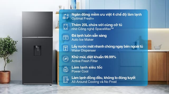 Samsung Inverter 382 lít RT38CG6584B1SV 382 lít