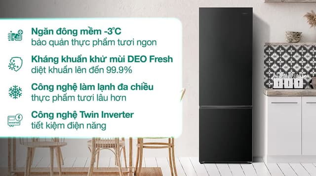 Aqua Inverter 260 lít AQR-B310MA (FB) 260 lít