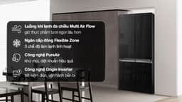 Toshiba Inverter 515 lít Multi Door GR-RF665WIA-PGV(22)-XK 515 lít
