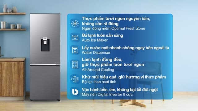 Samsung Inverter 307 lít RB30N4190S9 307 lít