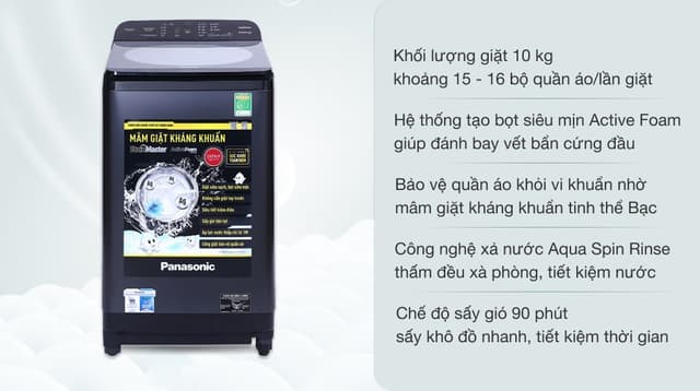 Panasonic 10 Kg NA-F100A9BRV 10kg