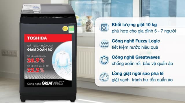 Toshiba 10 kg AW-M1100PV (MK) 10kg