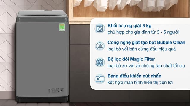 Hisense 8 kg WTZQ8012UT 8kg