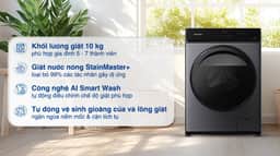 Panasonic Inverter 10 kg NA-V10FA1LVT 10kg