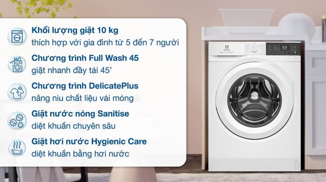 Electrolux UltimateCare 300 Inverter 10 kg EWF1024D3WC 10kg