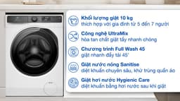 Electrolux UltimateCare 500 Inverter 10 kg EWF1023P5WC 10kg