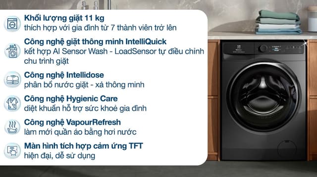 Electrolux UltimateCare 900 Inverter 11 kg EWF1142R9SC 11kg