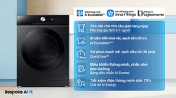 Samsung Bespoke AI EcoBubble Inverter 10 kg WW10DB7U34GBSV 10kg