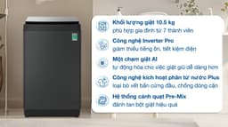 Hisense Inverter 10.5 kg WT105F50 10.5kg