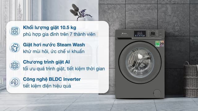 Casper Inverter 10.5 kg WF-D105VGR1 10.5kg