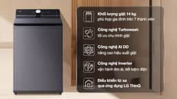 LG AI DD Inverter 14 kg T2314DX5G 14kg