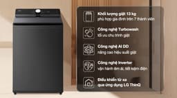 LG AI DD Inverter 13 kg T2313DX5N 13kg