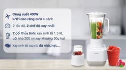 Máy xay sinh tố đa năng Panasonic MX-MG5351WRA
